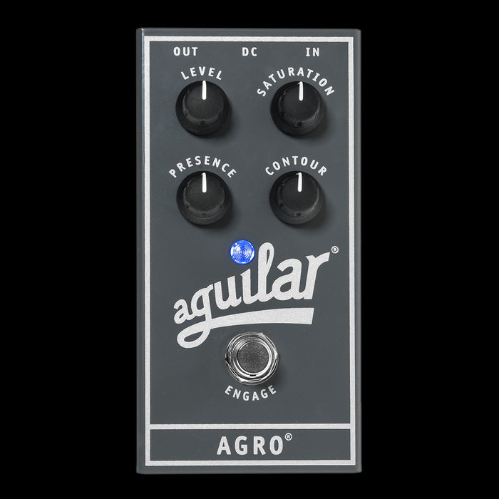 bass tube overdrive pedal Aguilar Agro Bass Overdrive Effect Pedal — Truetone Music