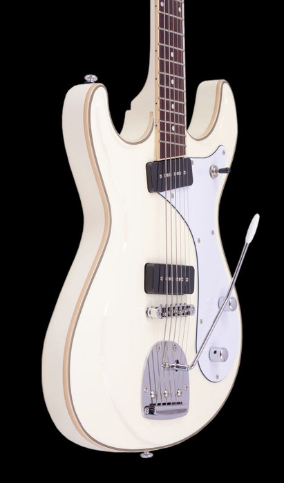 Eastwood Sidejack Deluxe Baritone Vintage Cream