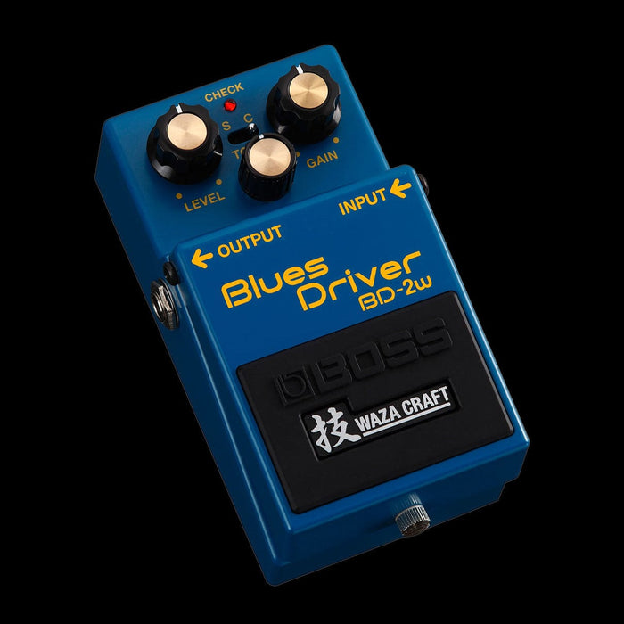 boss bd-2w waza craft blues driver pedal Boss BD-2W Waza Craft Blues Driver Overdrive Guitar Pedal — Truetone Music