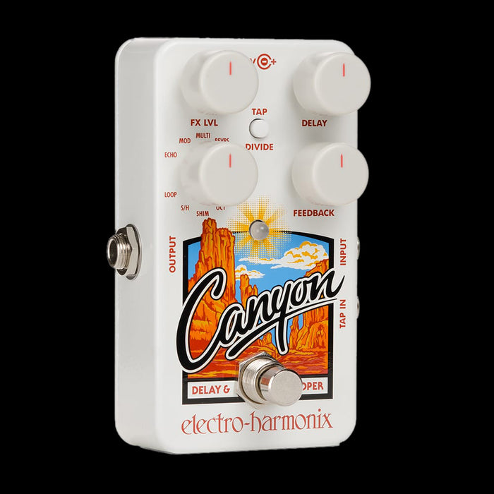 canyon effects pedal Electro-Harmonix Canyon Delay and Looper Guitar Pedal — Truetone Music