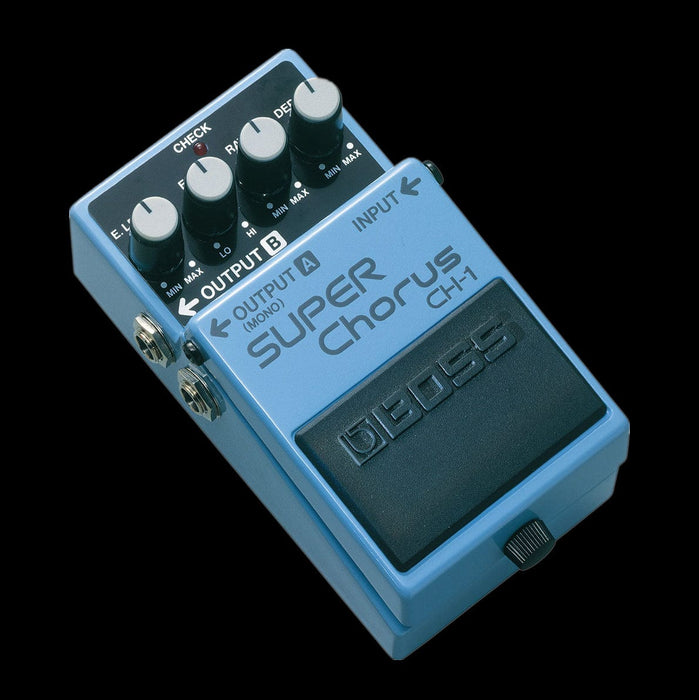 chorus pedal guitar Boss CH-1 Stereo Chorus Guitar Effect Pedal — Truetone Music