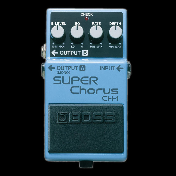 boss stereo chorus pedal Boss CH-1 Stereo Chorus Guitar Effect Pedal — Truetone Music