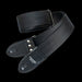 Couch Black Seatbelt Guitar Strap - SB001 Front