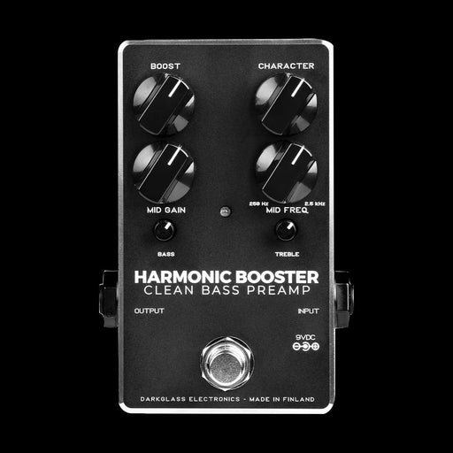clean bass preamp pedal Darkglass Electronics Harmonic Booster: Clean Bass Preamp Effect Pedal — Truetone Music