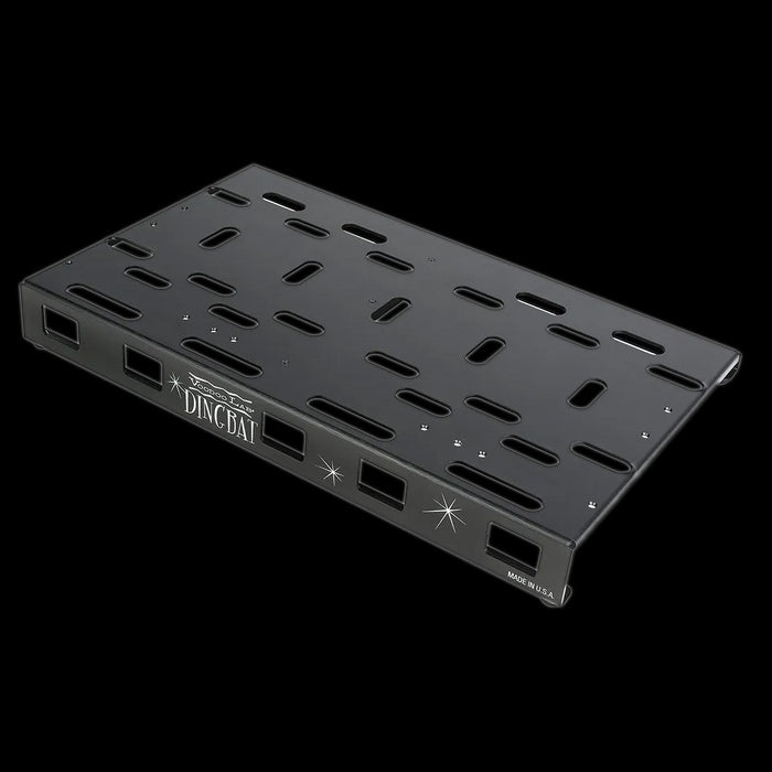 Voodoo Lab DBMP Dingbat Medium Pedalboard Power Package With Pedal Power 2 Plus Power Supply Front Angle Left