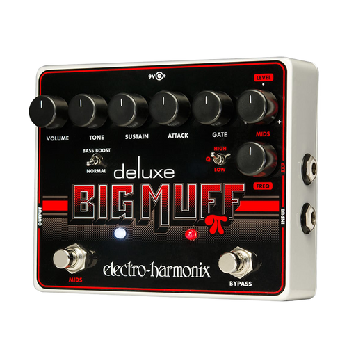 Electro-Harmonix Deluxe Big Muff Pi Fuzz Pedal with Mid-Shift Guitar Pedal