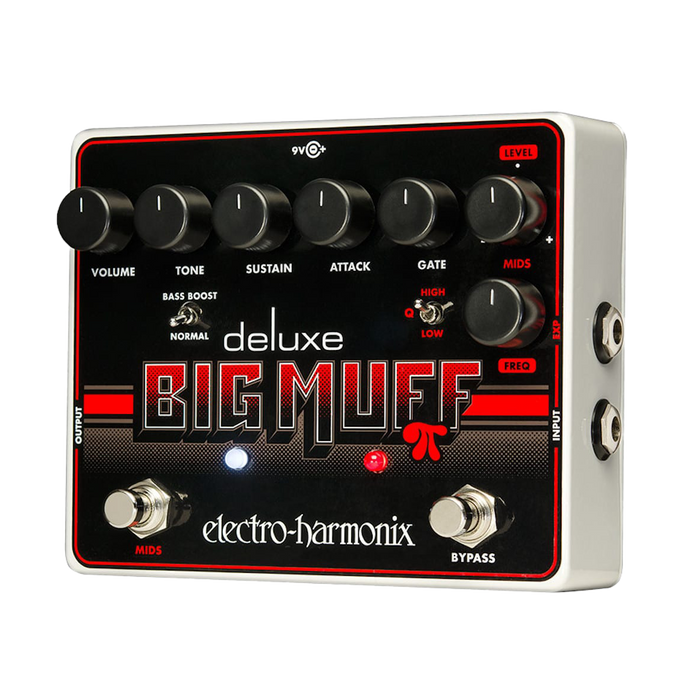 Electro-Harmonix Deluxe Big Muff Pi Fuzz Pedal with Mid-Shift Guitar Pedal