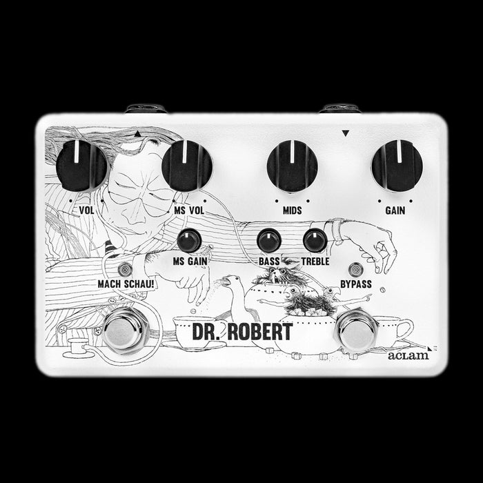 Aclam Dr. Robert V3 Vox UL730 Preamp Pedal Front 