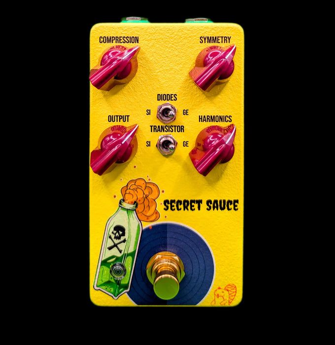 Drunk Beaver Secret Sauce Fuzz Pedal Front