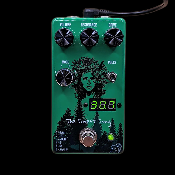 Drunk Beaver The Forest Song Overdrive Pedal Front Cable