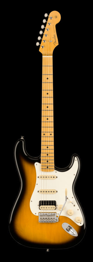 Fender JV Modified '50s Stratocaster HSS Maple Fingerboard 2-Color Sunburst Electric Guitar With Gig Bag
