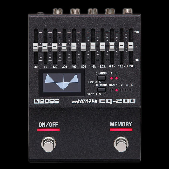 Boss EQ-200 Graphic Equalizer Guitar Effect Pedal