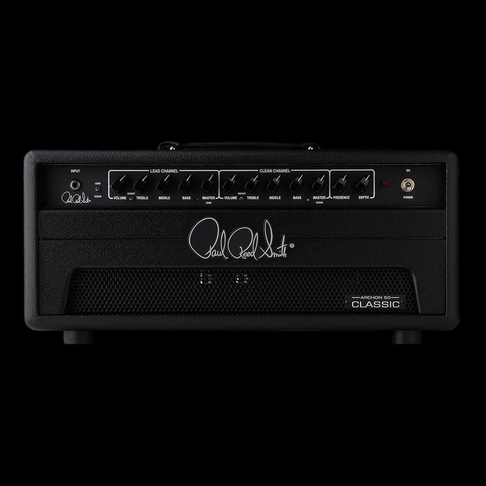 PRS Archon Classic 50-watt Guitar Amplifier Head Black Front