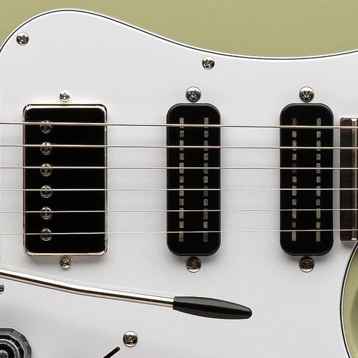 PRS SE Studio Standard Silvertone Gray Closeup Pickups 