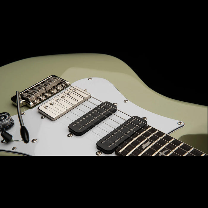 PRS SE Studio Standard Silvertone Gray Tremolo Closeup Bridge