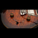 PRS SE Special Semi-Hollow Orange Tiger Smokeburst Closeup Controls