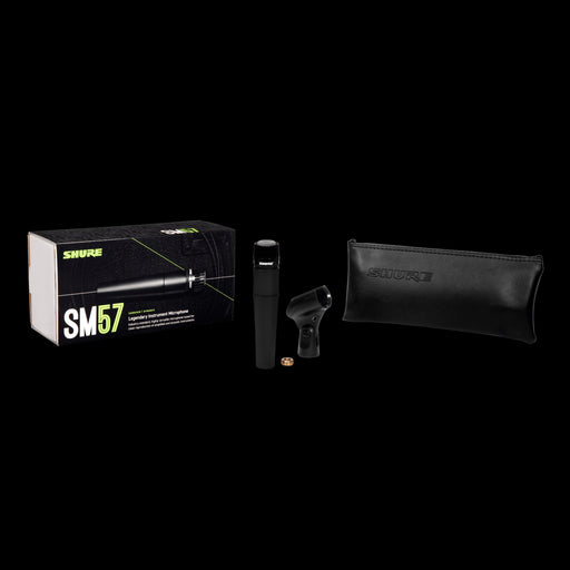 Shure SM57 Dynamic Instrument Microphone With Box