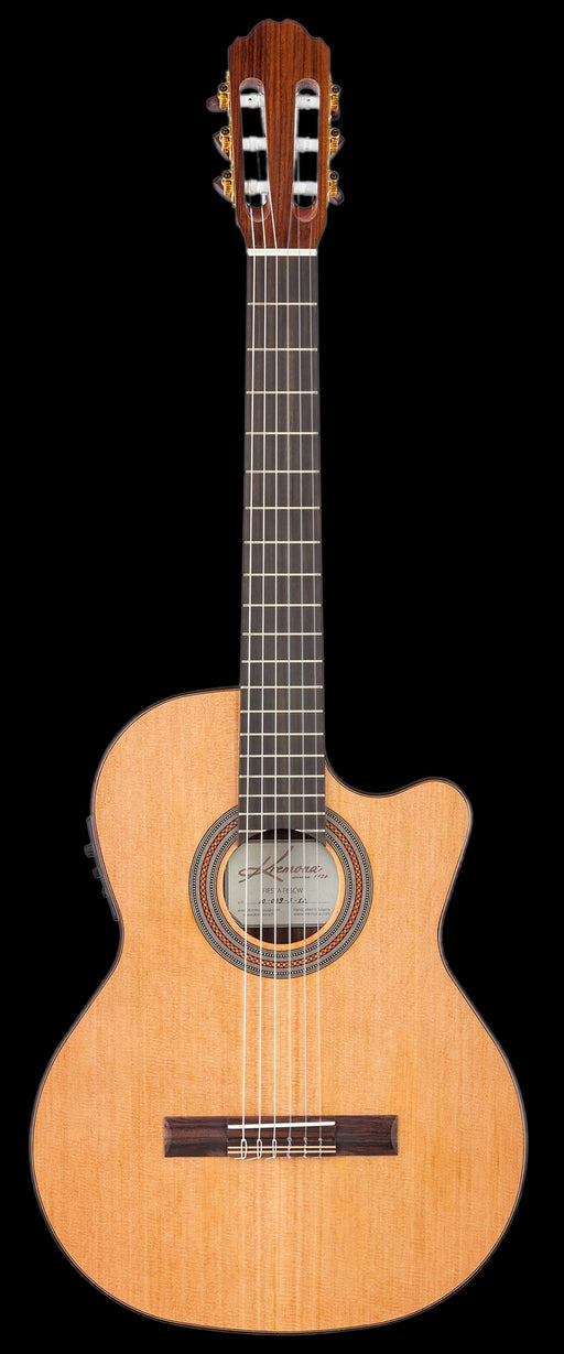Kremona Soloist Series Fiesta F65CW Solid Cedar Top Nylon String Acoustic Electric Guitar With Gig Bag