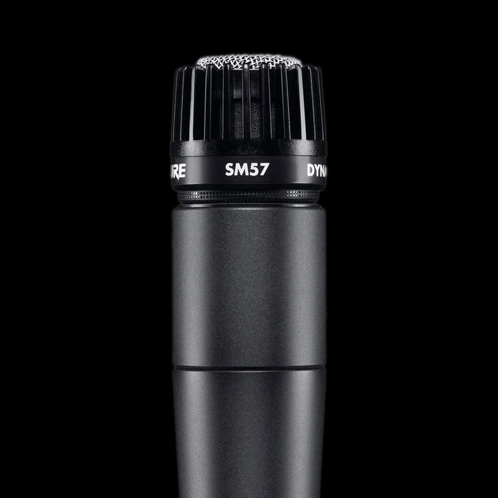 Shure SM57 Dynamic Instrument Microphone Closeup