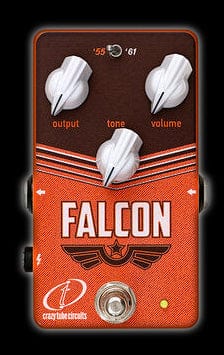 Crazy Tube Circuits Falcon Preamp Overdrive Guitar Effect Pedal
