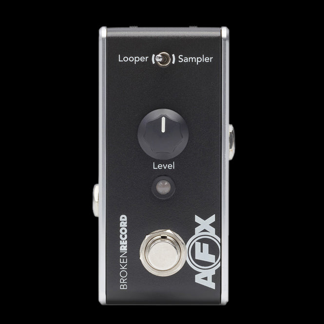 music looper pedal Fishman AFX Broken Record Mini Looper/Sampler Pedal — Truetone Music