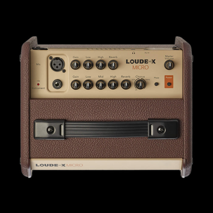 Fishman Loudbox Micro Guitar Amplifier Combo Top