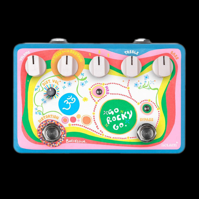 Aclam Go Rocky Go Vox Conqueror Preamp Overdrive/Distortion Pedal Front