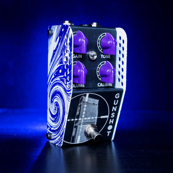 Thorpy FX The Gunshot Overdrive V2 Guitar Pedal Front Angle Right