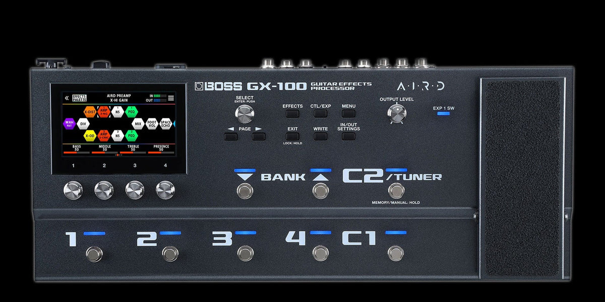 boss gx-100 guitar multi-effects pedal Boss GX-100 Guitar Multi-Effects Processor Pedal — Truetone Music
