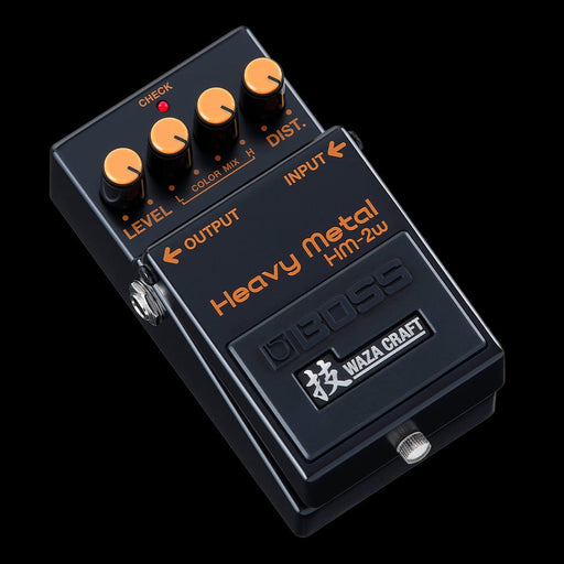 heavy metal 2 pedal Boss Waza Craft Heavy Metal HM-2W Distortion Guitar Effect Pedal — Truetone Music