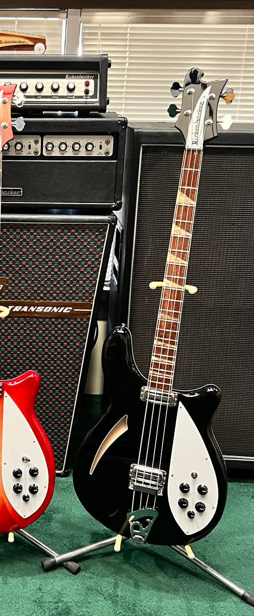 Rickenbacker 90th Anniversary Limited Edition 4005V JG JetGlo Semi Hollow Bass Guitar PRE ORDER
