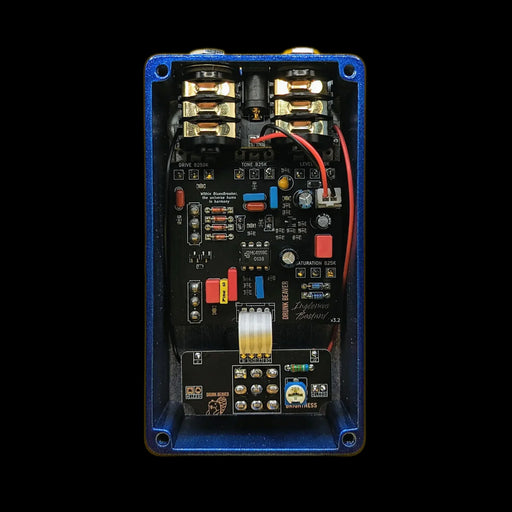 Drunk Beaver Inglorious Bastard Overdrive Pedal Inside