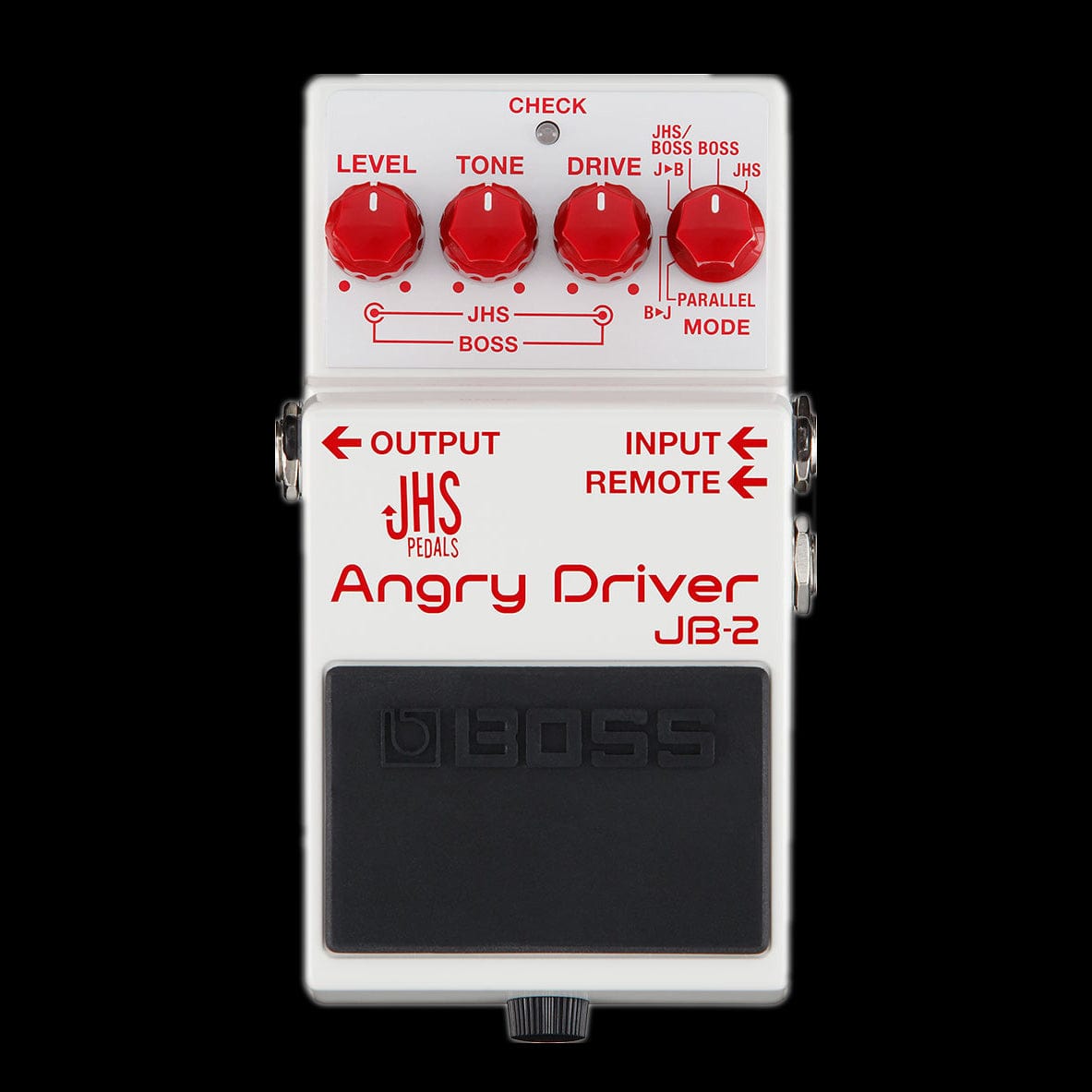 Boss JHS JB-2 Angry Driver Overdrive Guitar Pedal — Truetone Music