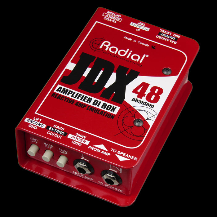 Radial Engineering JDX-48 Guitar Amp Direct Box Right