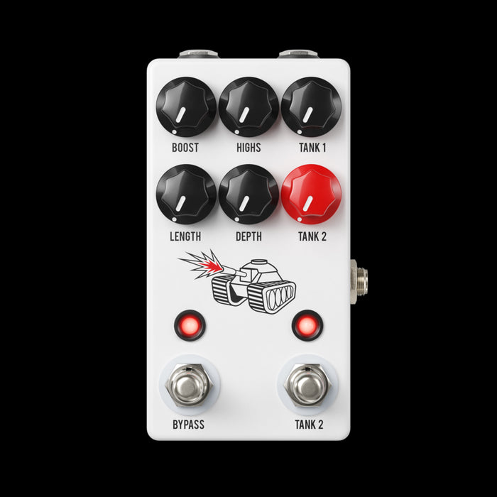 true spring reverb pedal JHS Spring Tank Reverb Guitar Pedal — Truetone Music