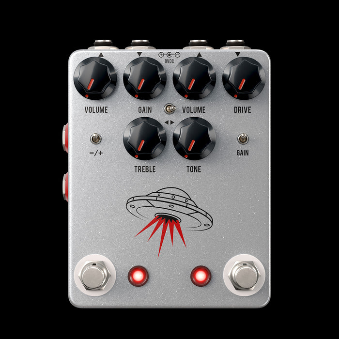 JHS The Wanderer Overdrive/Distortion Pedal Front 