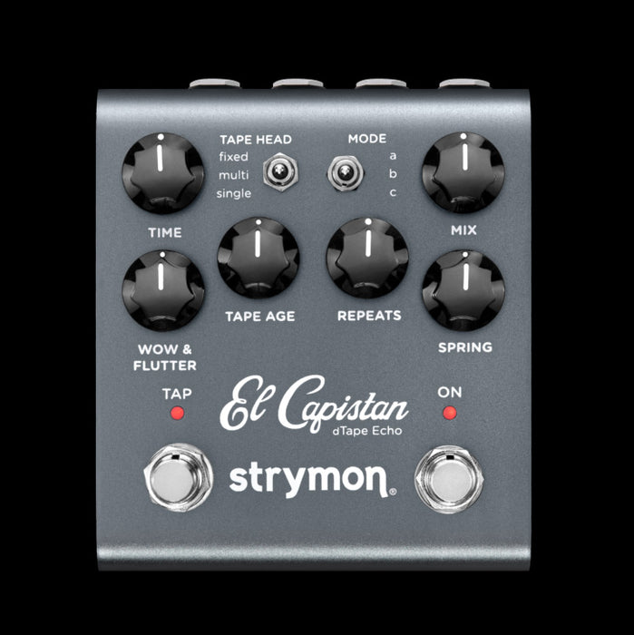Strymon El Capistan dTape Echo Delay V2 Pedal Front
