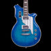 Eastwood Airline Map FM Guitar Flame Maple Top - Blueburst Flame