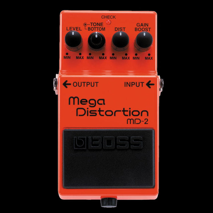 pedal mega distortion boss Boss MD-2 Mega Distortion Guitar Effect Pedal — Truetone Music