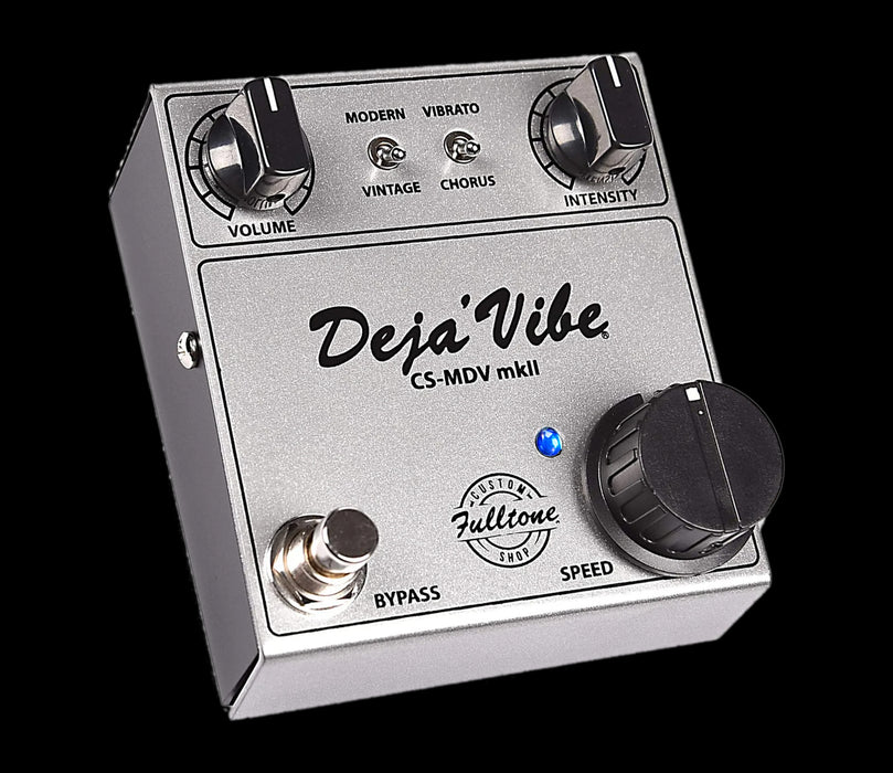 Fulltone Custom Shop Deja Vibe Mini CS-MDV-MkII Univibe Style Pedal Truetone Music Fulltone Custom Shop Deja Vibe Mini CS-MDV-MkII Univibe Style Pedal Truetone Music