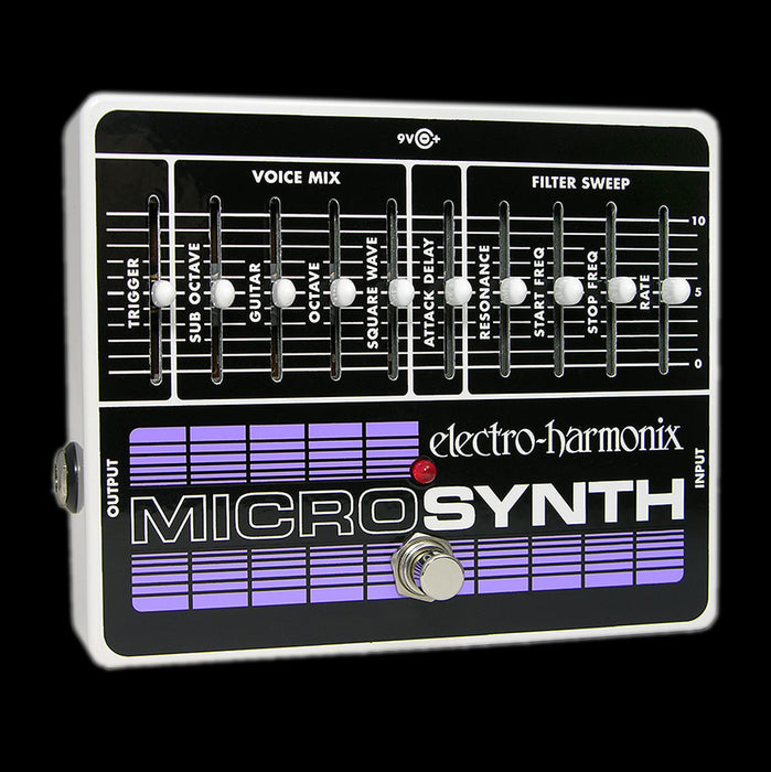 Electro-Harmonix Micro Synthesizer Analog Guitar Microsynth Pedal