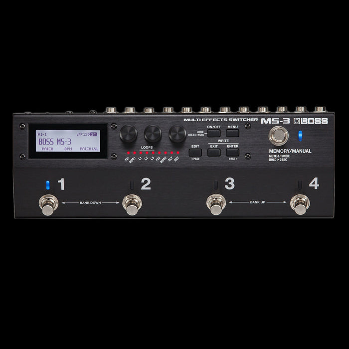 boss pedal switcher Boss MS-3 Multi Effect Guitar Pedal Switcher — Truetone Music