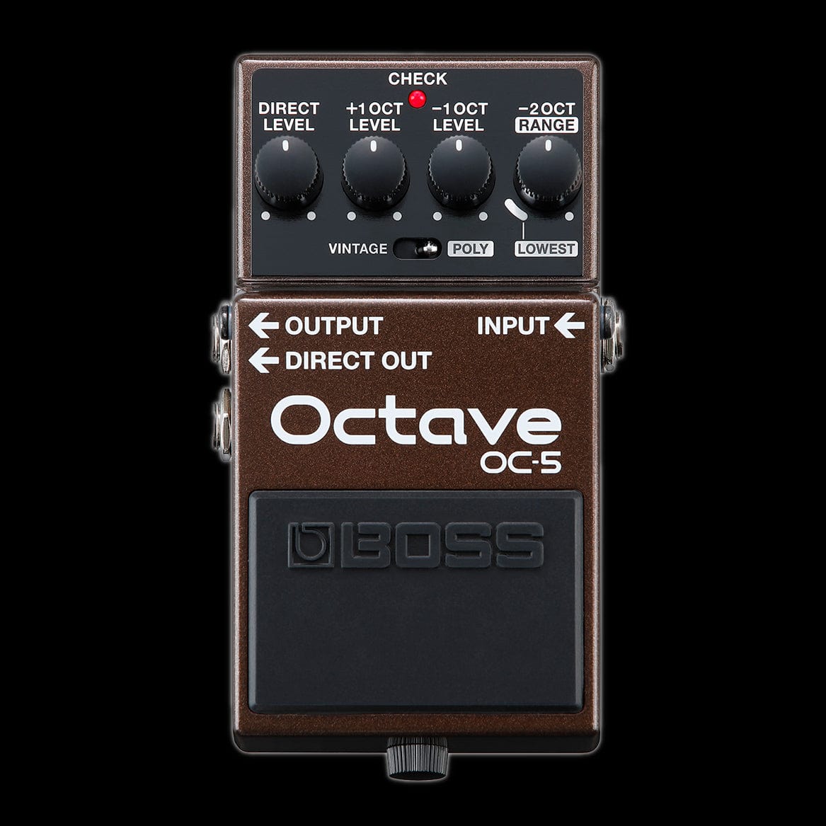 oktav pedal Boss OC-5 Octave Guitar Effect Pedal — Truetone Music