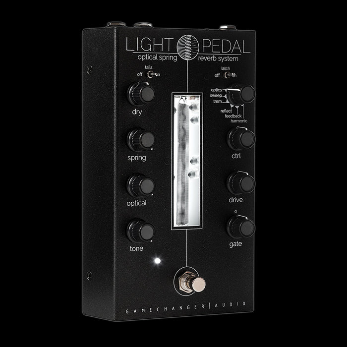 Gamechanger Audio LIGHT Reverb Guitar Effect Pedal Angle