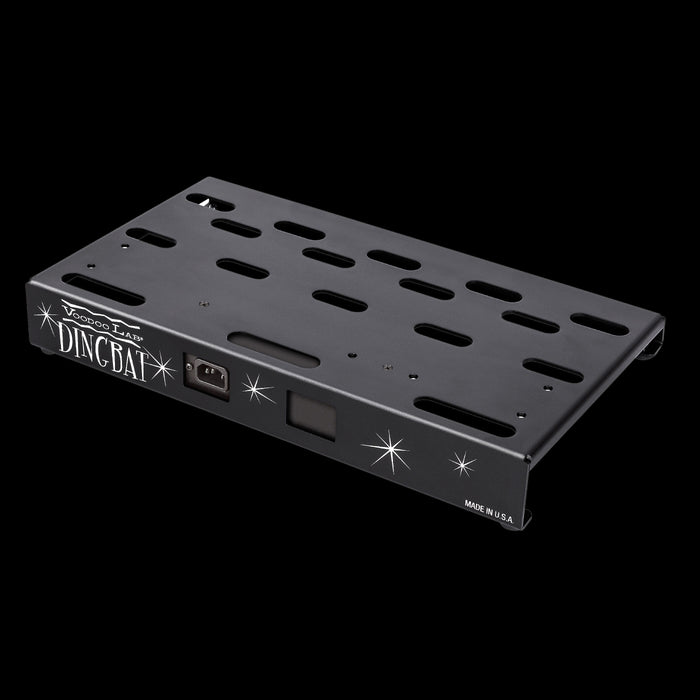 Voodoo Lab DBS-EXP3 Dingbat Small-EX Pedalboard Power Package with Pedal Power 3 Angle Right