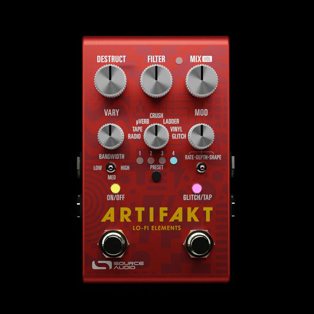 Source Audio Artifakt Lo-Fi Elements Multi Effects Pedal — Truetone Music