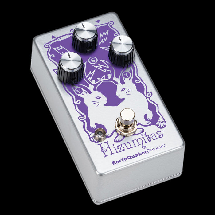 EarthQuaker Devices Hizumitas Fuzz Front Angle Left