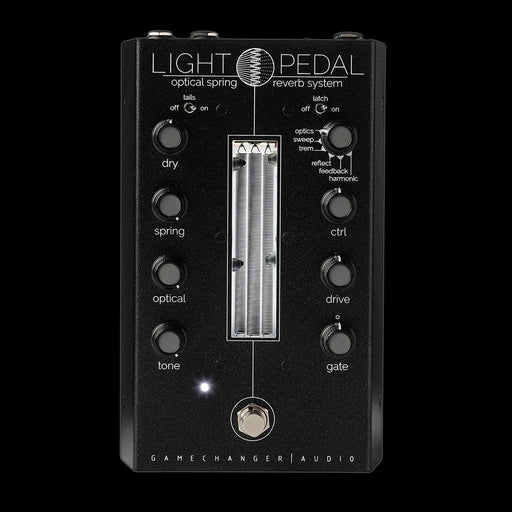 Gamechanger Audio LIGHT Reverb Guitar Effect Pedal Front Light Off