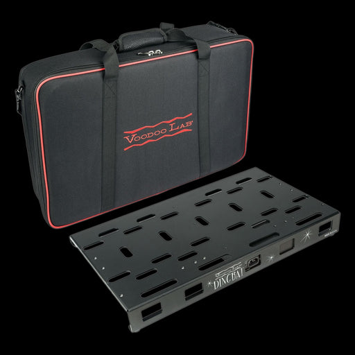 Voodoo Lab DBMP3P Dingbat Medium Pedalboard Power Package with Pedal Power 3 PLUS Angle Right