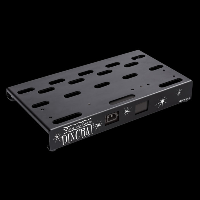 Voodoo Lab DBS-EXP3 Dingbat Small-EX Pedalboard Power Package with Pedal Power 3 Angle Left